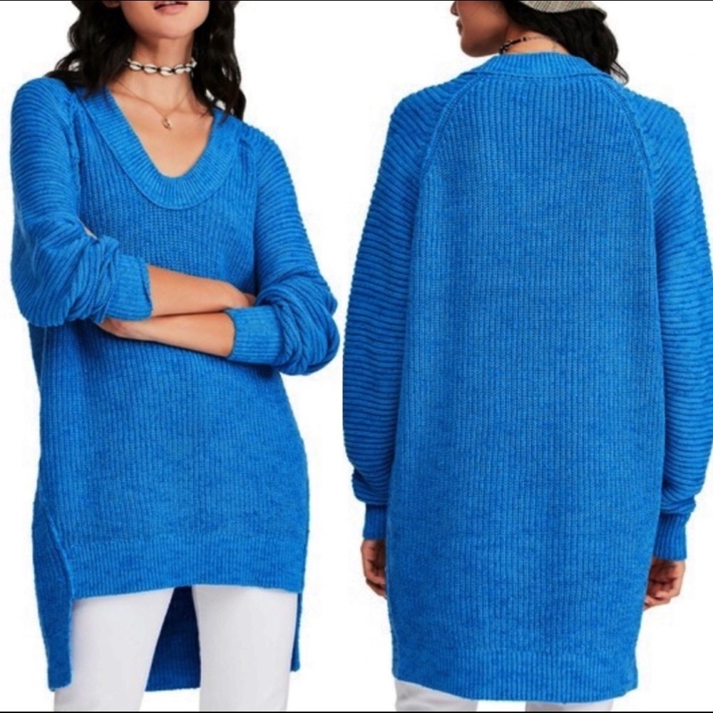 Free People Sunday V-Neck Sweater - Size Small